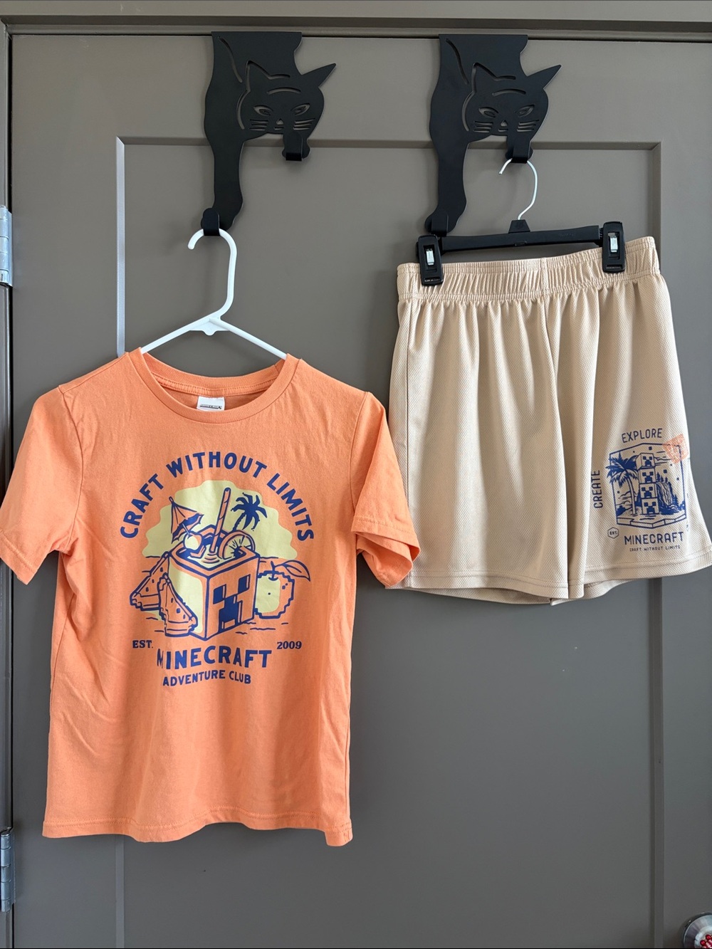 Minecraft Graphic Tee & Shorts Set